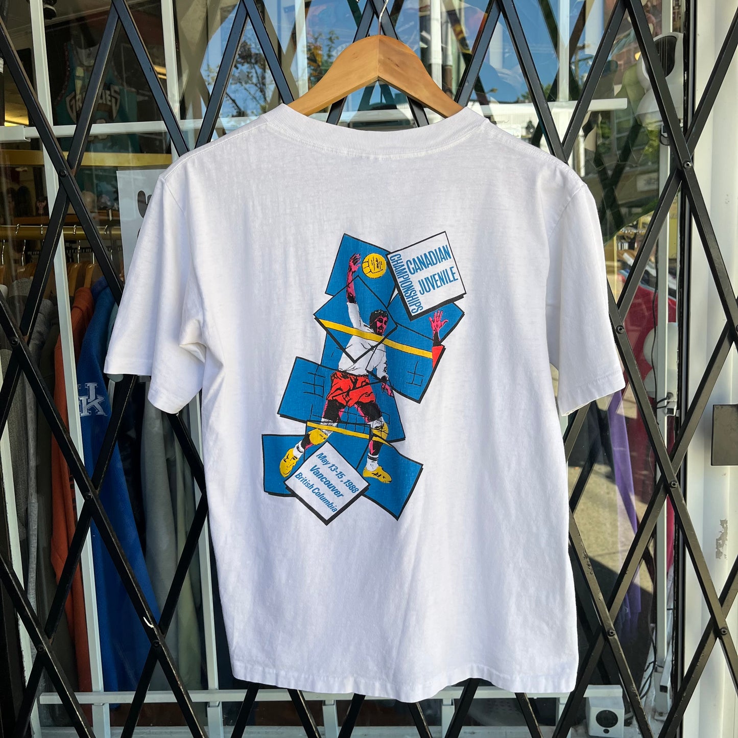 1988 Vancouver BC Volleyball Tee - Size L