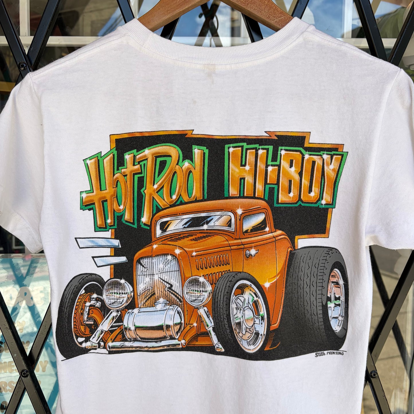 Vintage Stith Hot Rod Mini Tee - Size Women’s M