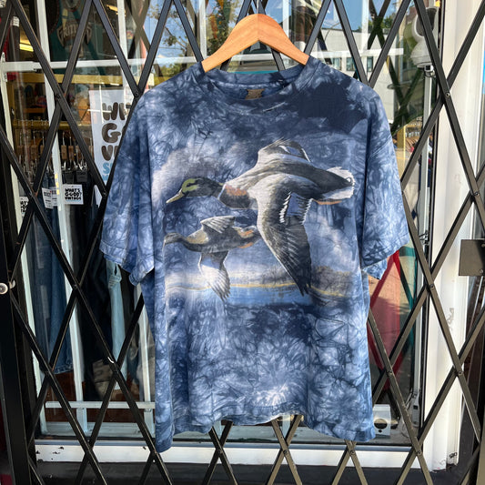 1998 Tie Dye Duck Tee - Size L