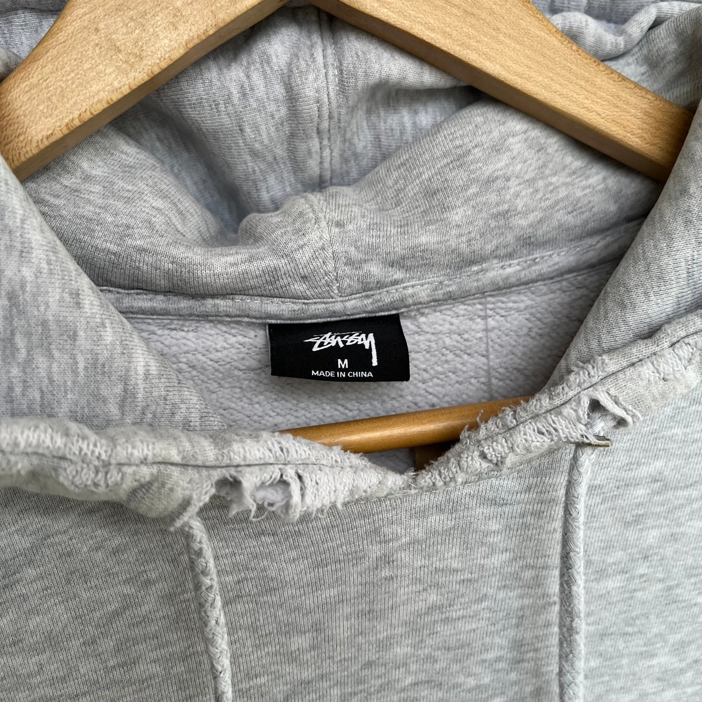 Stussy Spell Out Hoodie - Size M