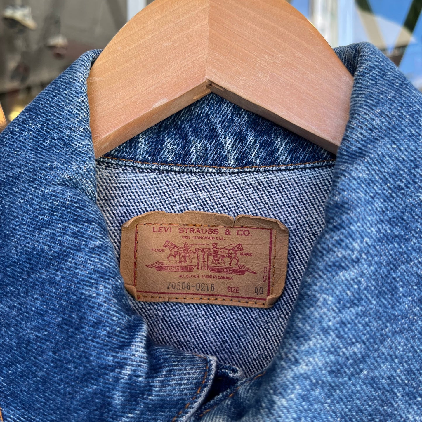 Vintage Levi’s Denim Jacket - Size 40 (M)