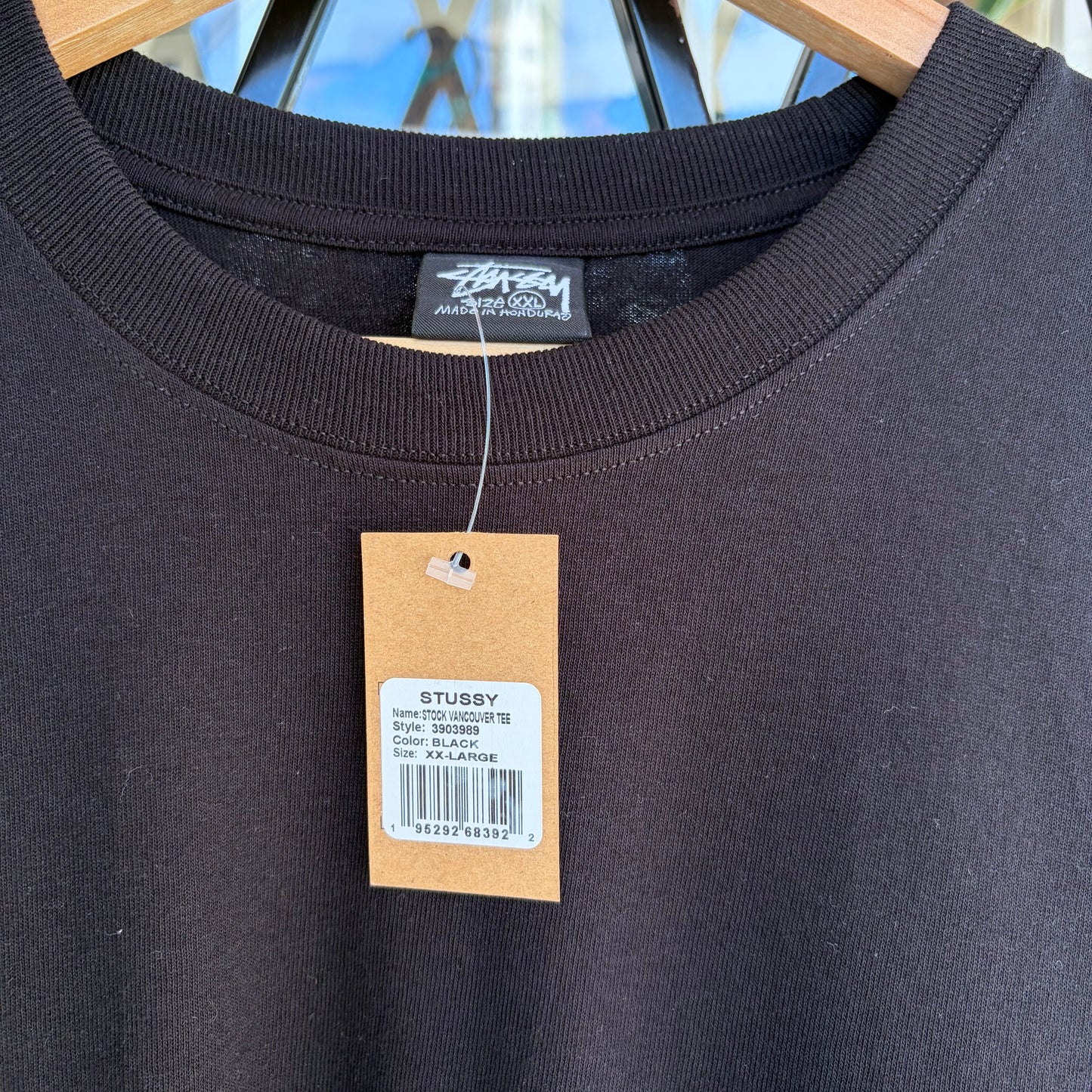 Stussy Vancouver Stock Tee Black - Size XXL