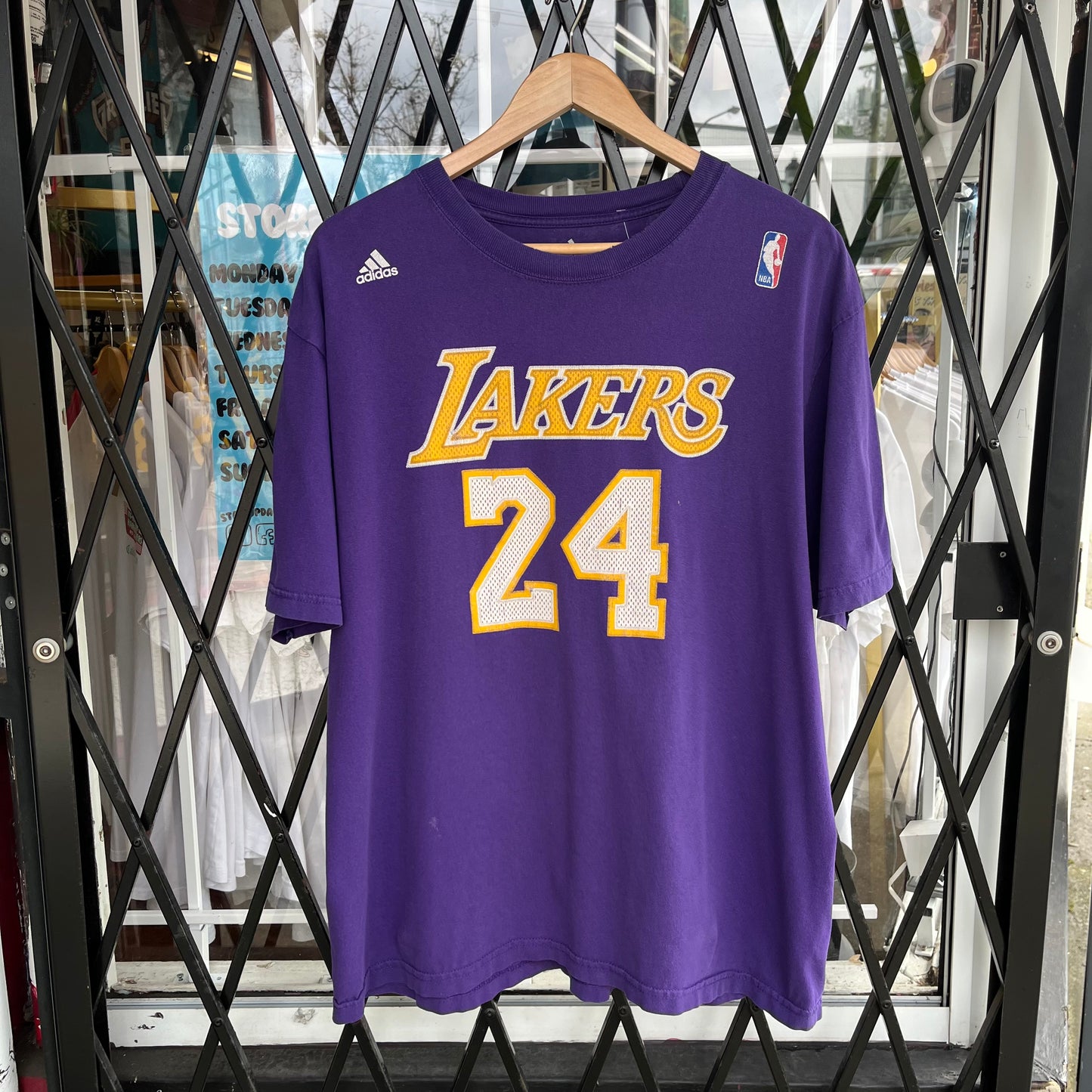 Adidas Kobe Bryant Lakers Tee - Size XL