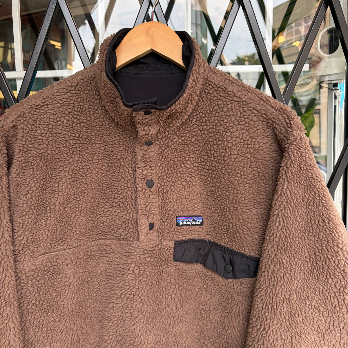 Patagonia Reversible Sherpa Jacket - Size L