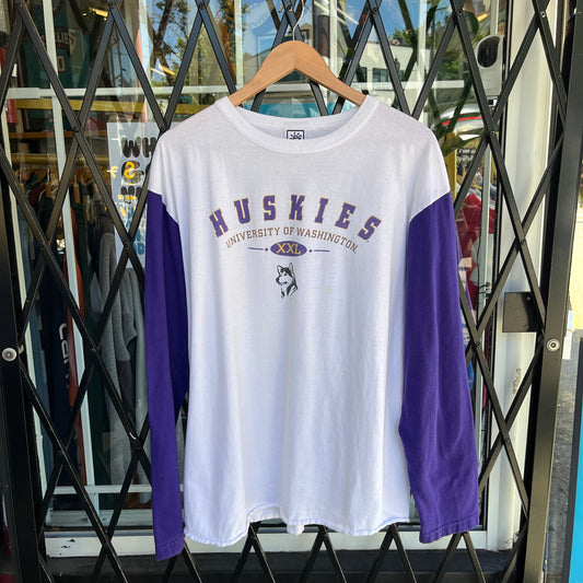 Vintage Washington Huskies Long Sleeve - Size L
