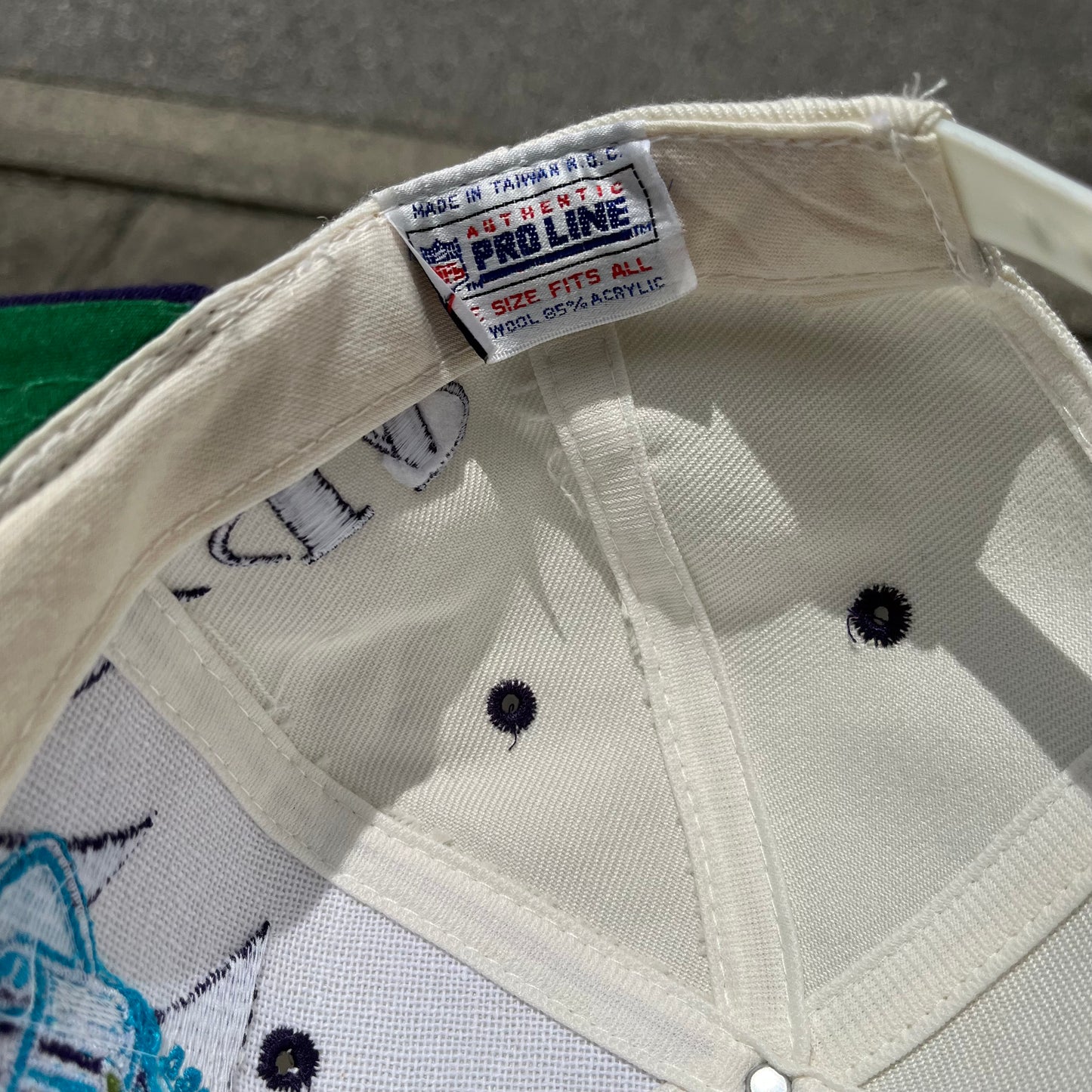 1994 Logo Athletic Super Bowl Sharktooth Snapback