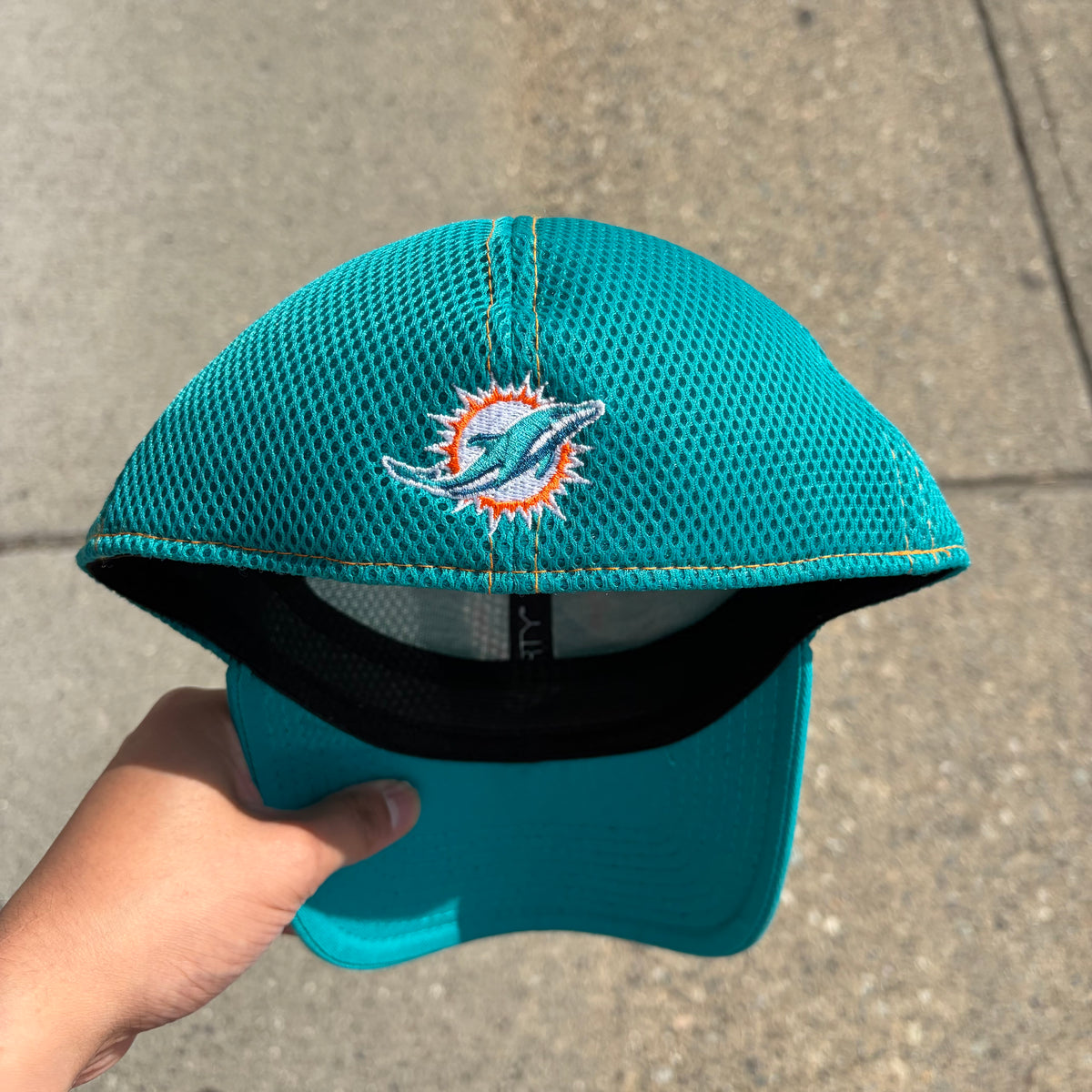 Miami Dolphins New Era Flex-Fit Hat - Size S/M