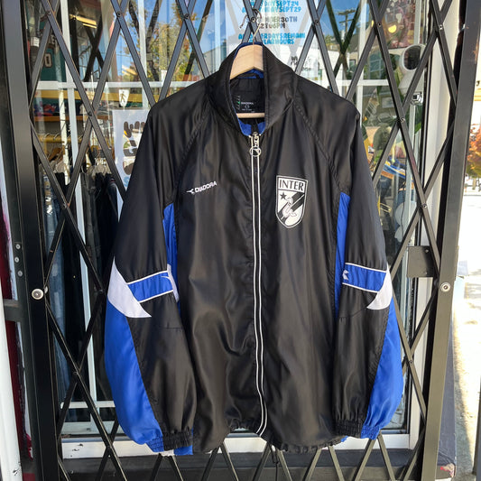 Vintage Diadora Inter Milan FC Windbreaker - Size XL