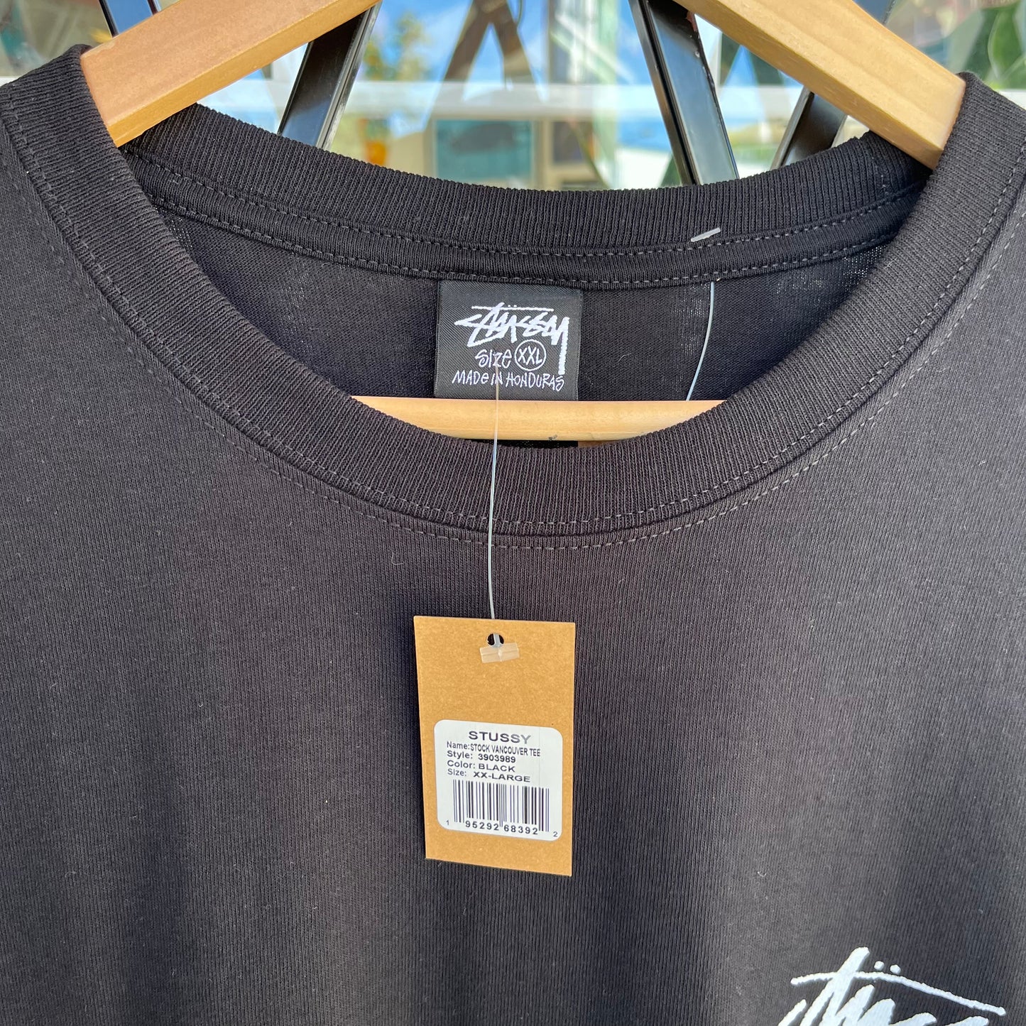 Stussy Vancouver Stock Tee Black - Size XXL