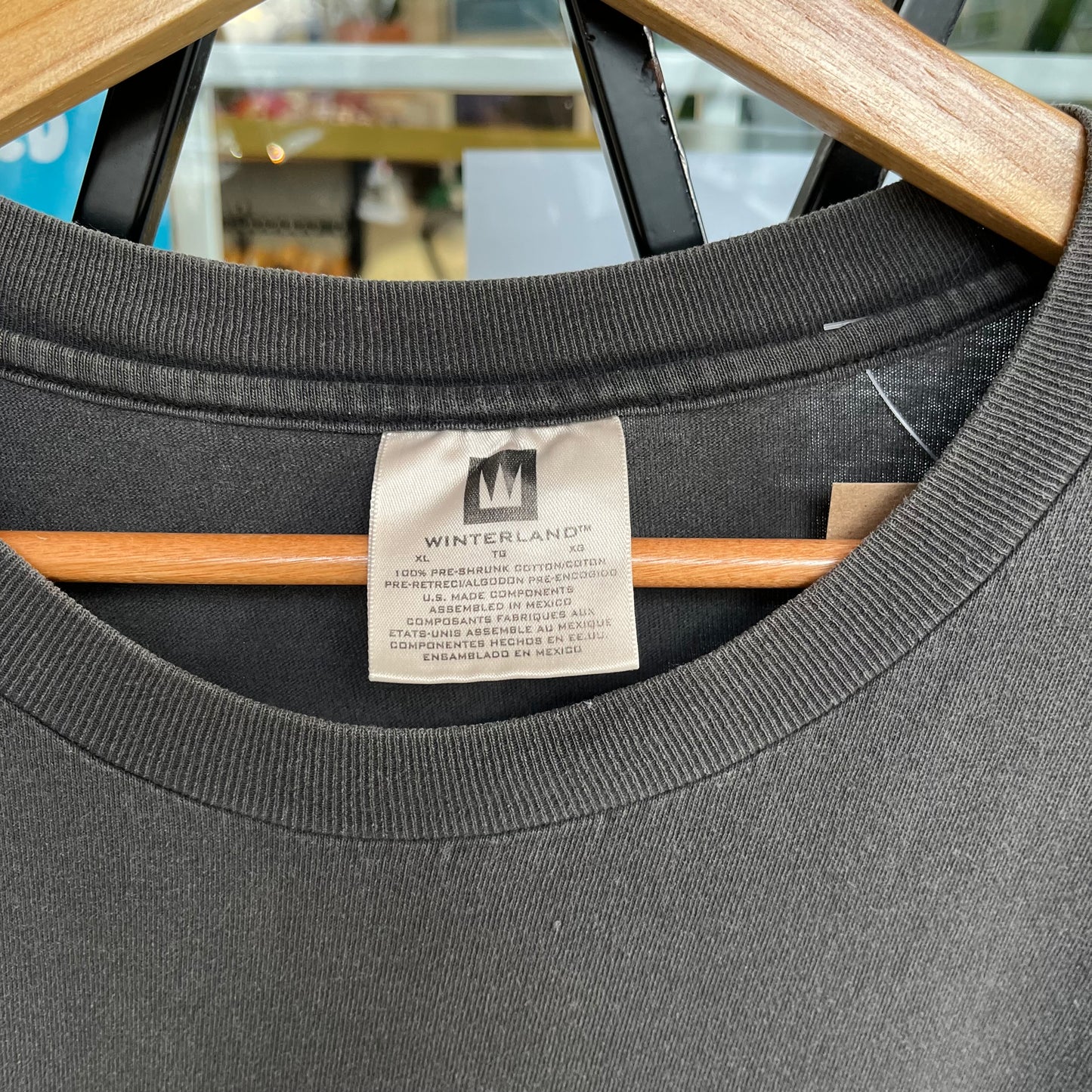 1999 Marilyn Manson Hole North American Tour Local Crew Tee - Size XL