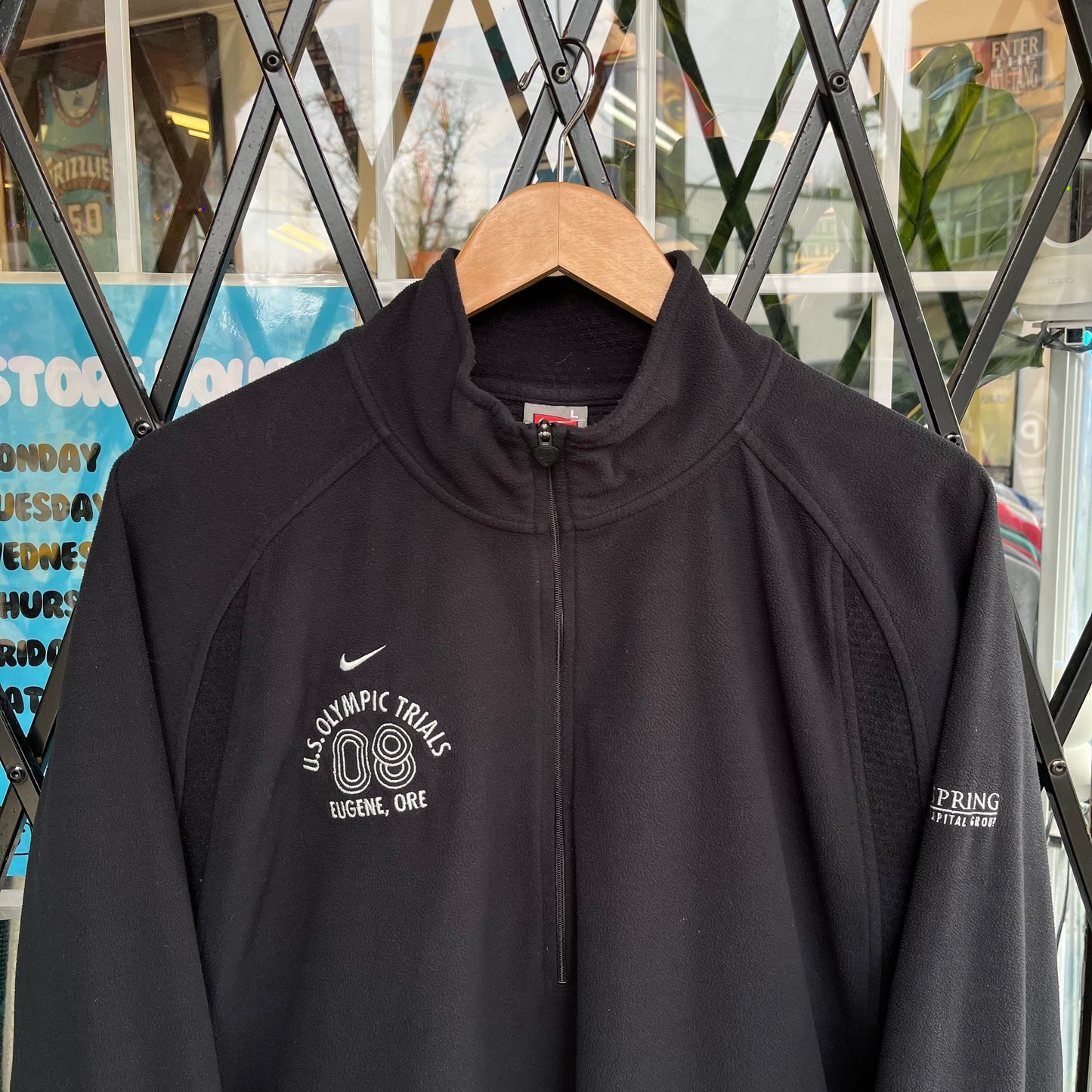 Nike US Olympic Trials Quarter Zip Sweater - Size L