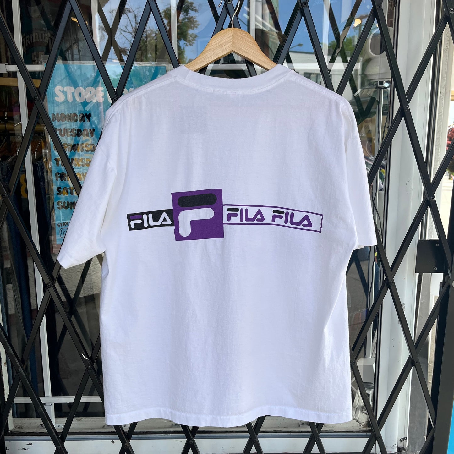 Vintage Fila Tee - Size L