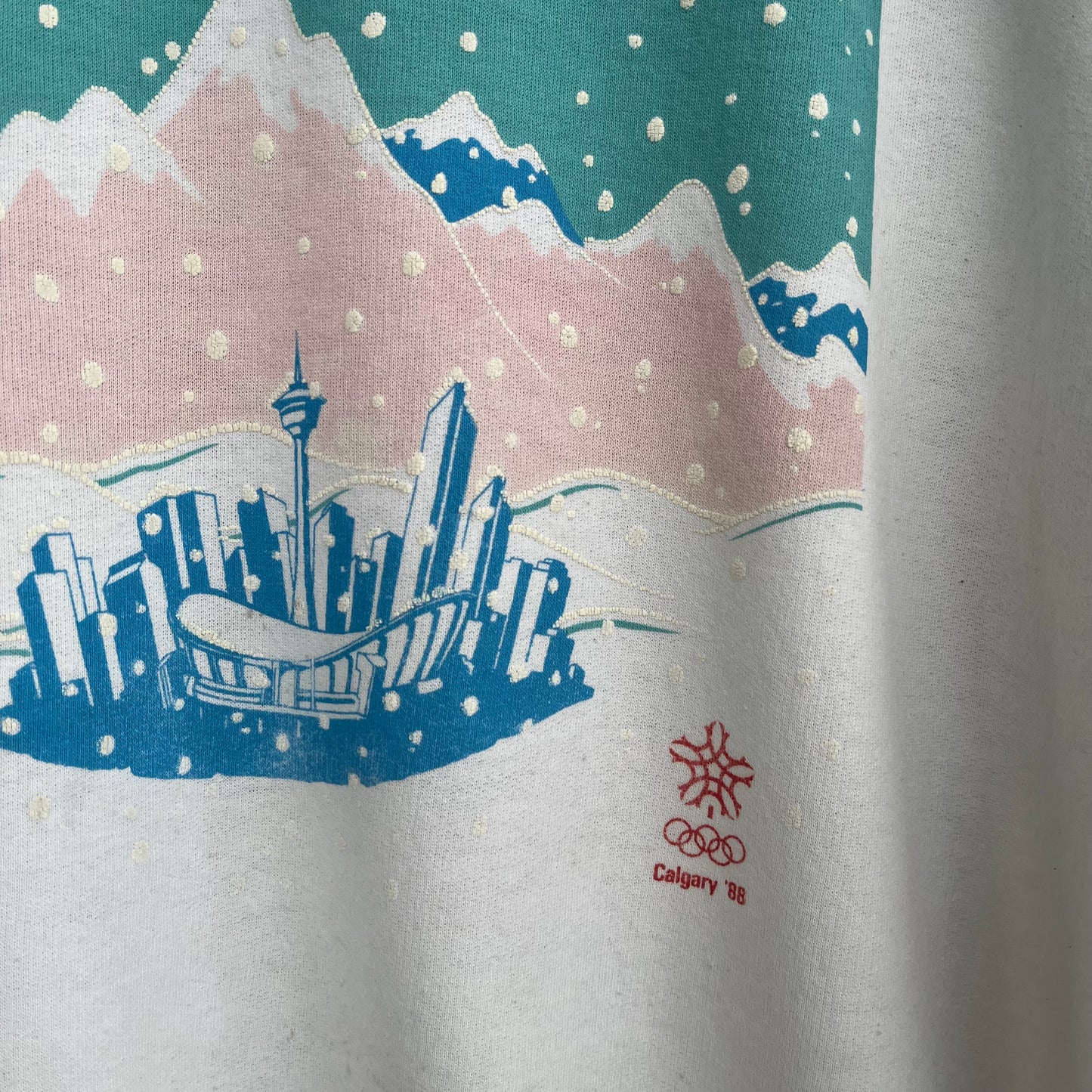 1988 Calgary Winter Olympics Crewneck - Size M