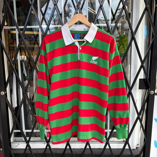 Vintage New Zealand All-Blacks Rugby Long Sleeve - Size M