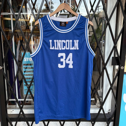 He Got Game Jesus Shuttlesworth Lincoln Bootleg Jersey - Size L