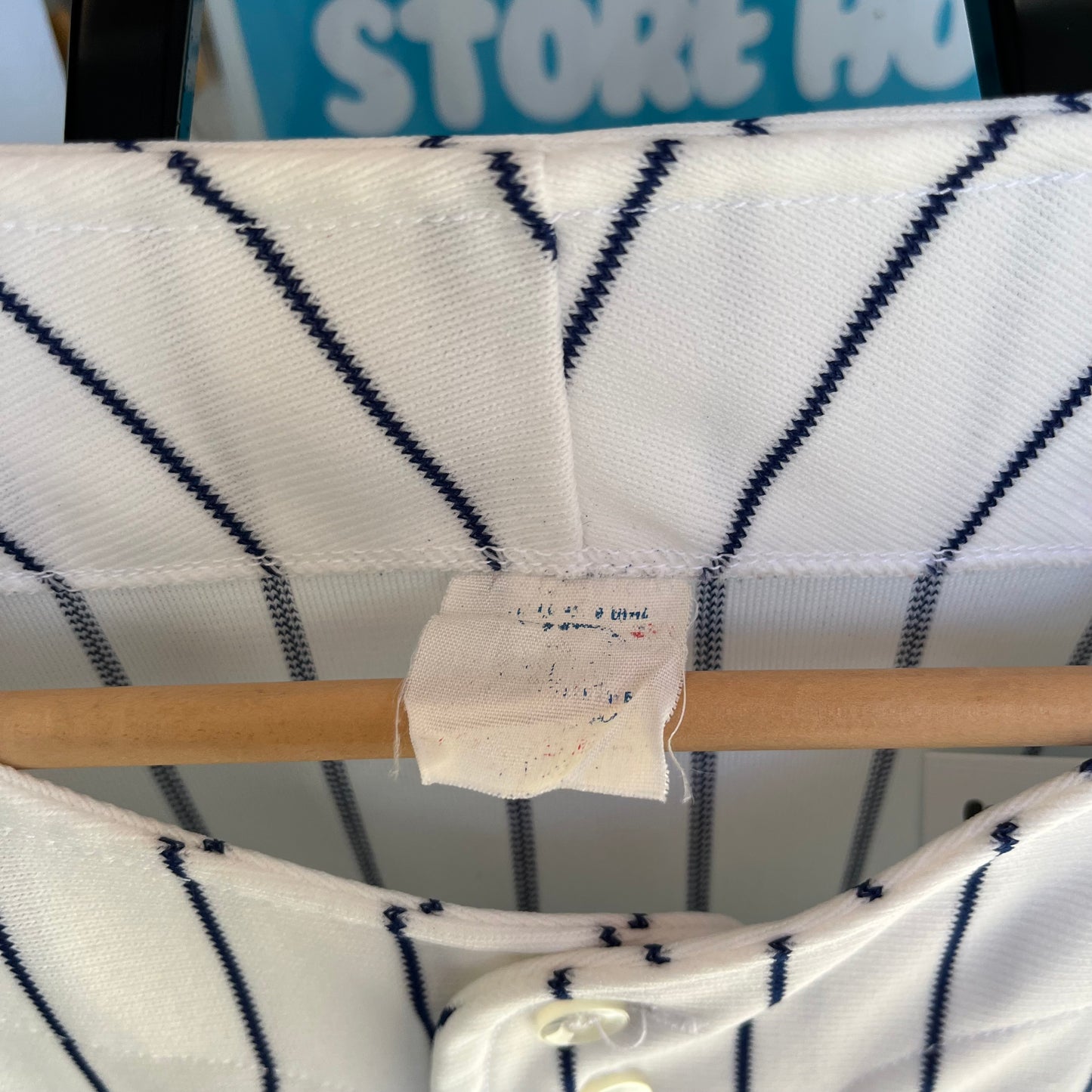 Vintage NY Yankees Reggie Jackson Pinstripe Jersey - Size L