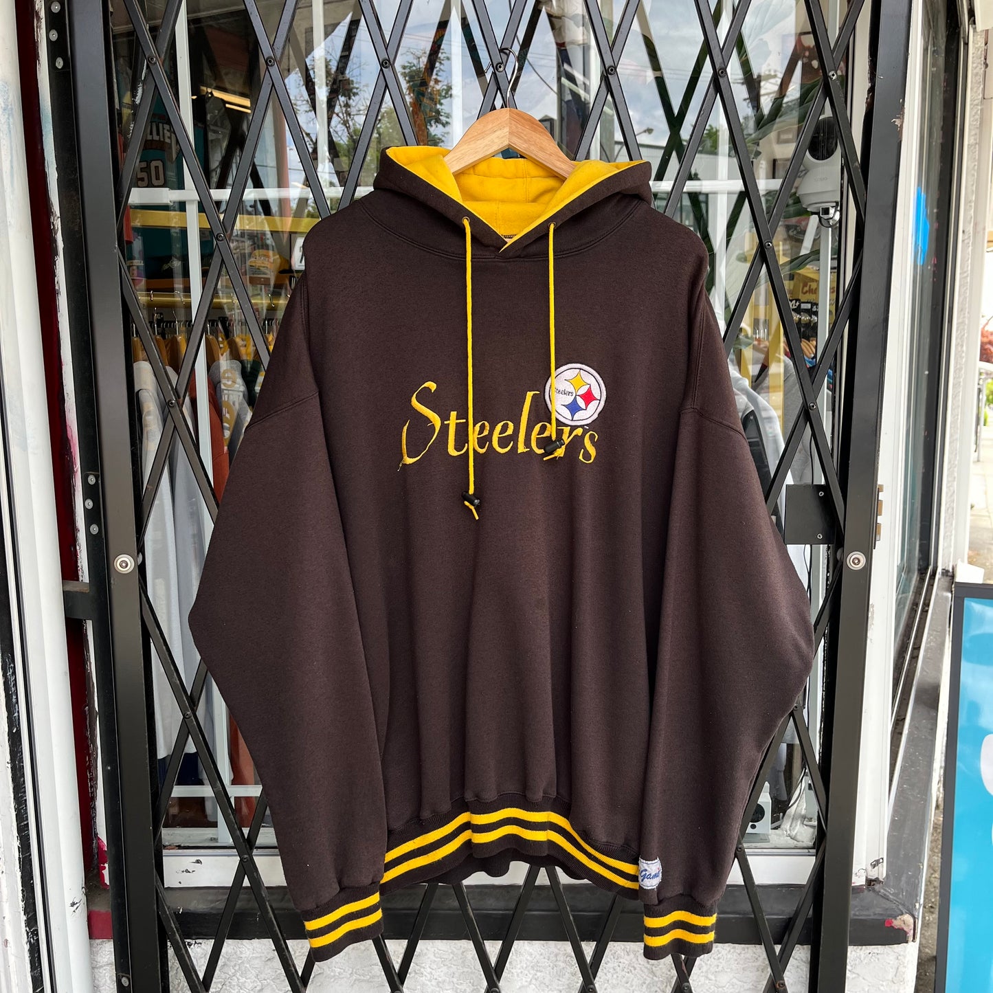 Vintage Pittsburgh Steelers Hoodie - Size XL