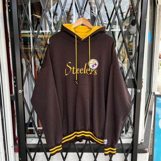 Vintage Pittsburgh Steelers Hoodie - Size XL