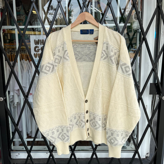 Vintage Mervyns Knit Cardigan - Size L