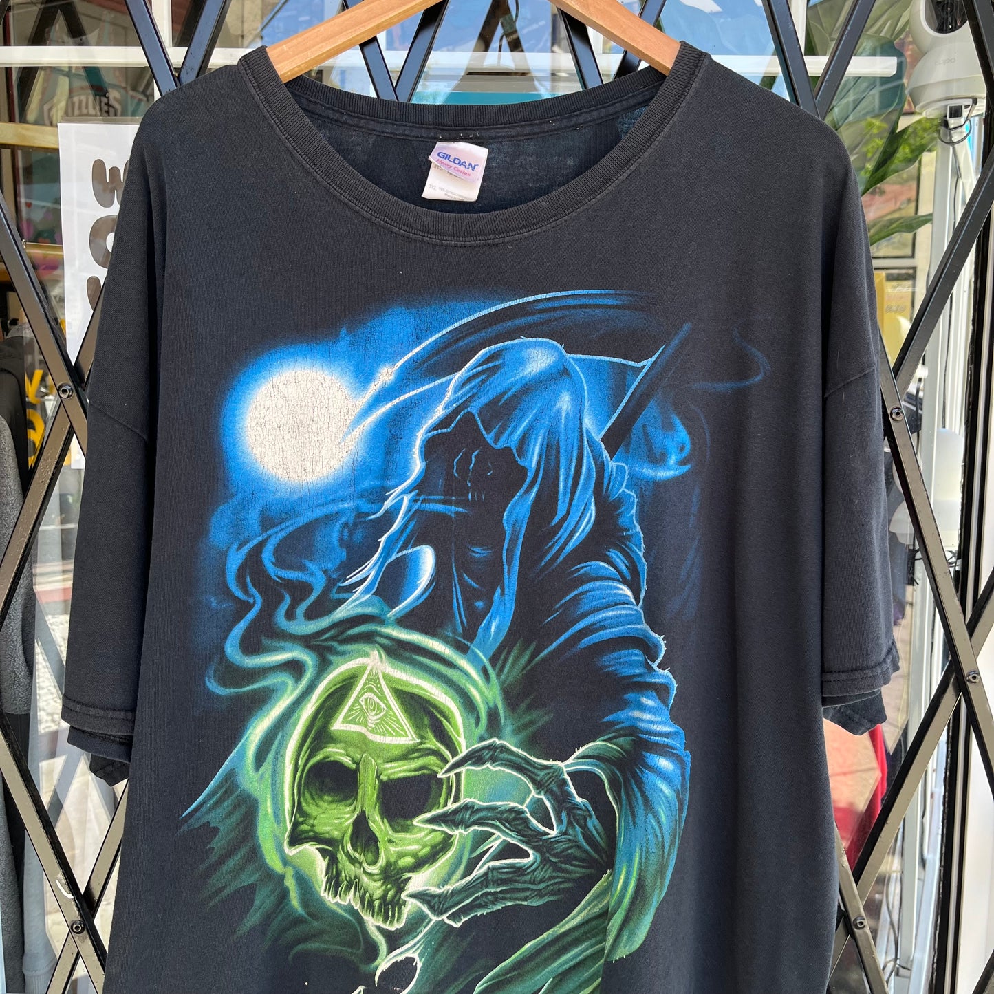 Y2K Grim Reaper Tee - Size XXXL