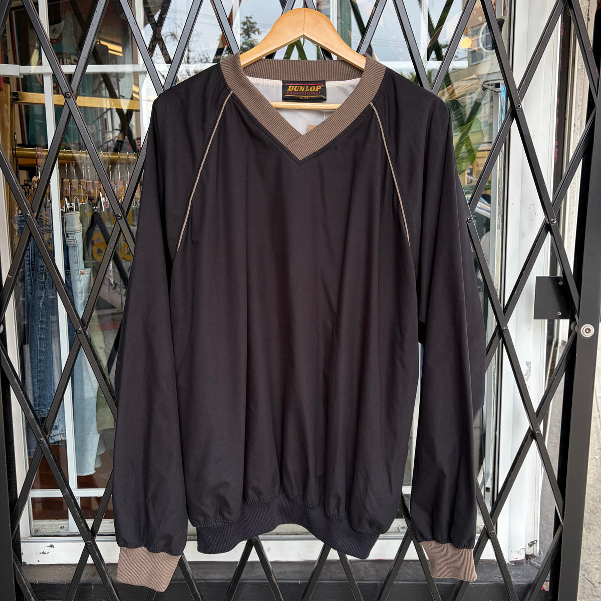 Vintage Dunlop Pullover Windbreaker - Size XL