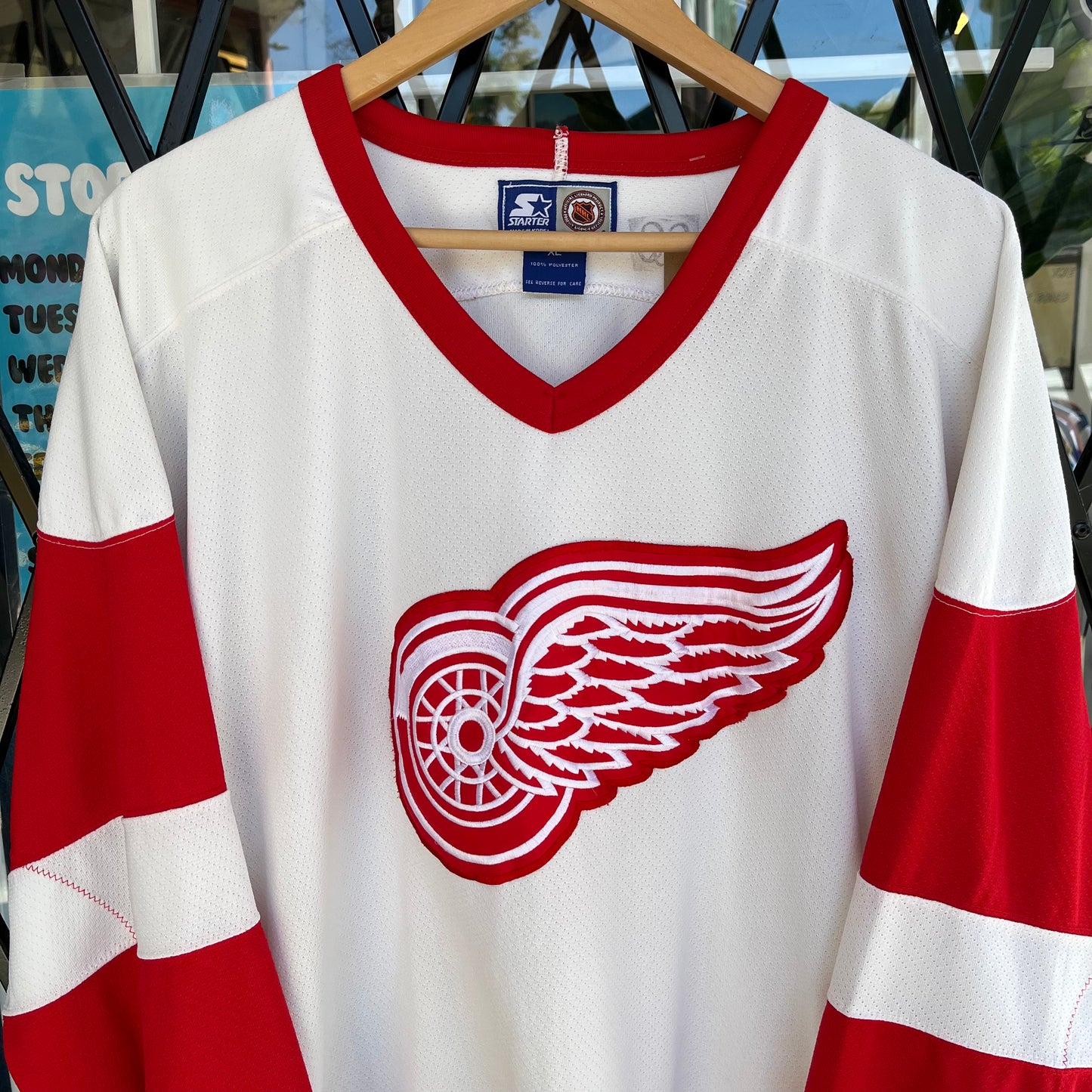 Vintage Starter Detroit Red Wings Jersey - Size XL