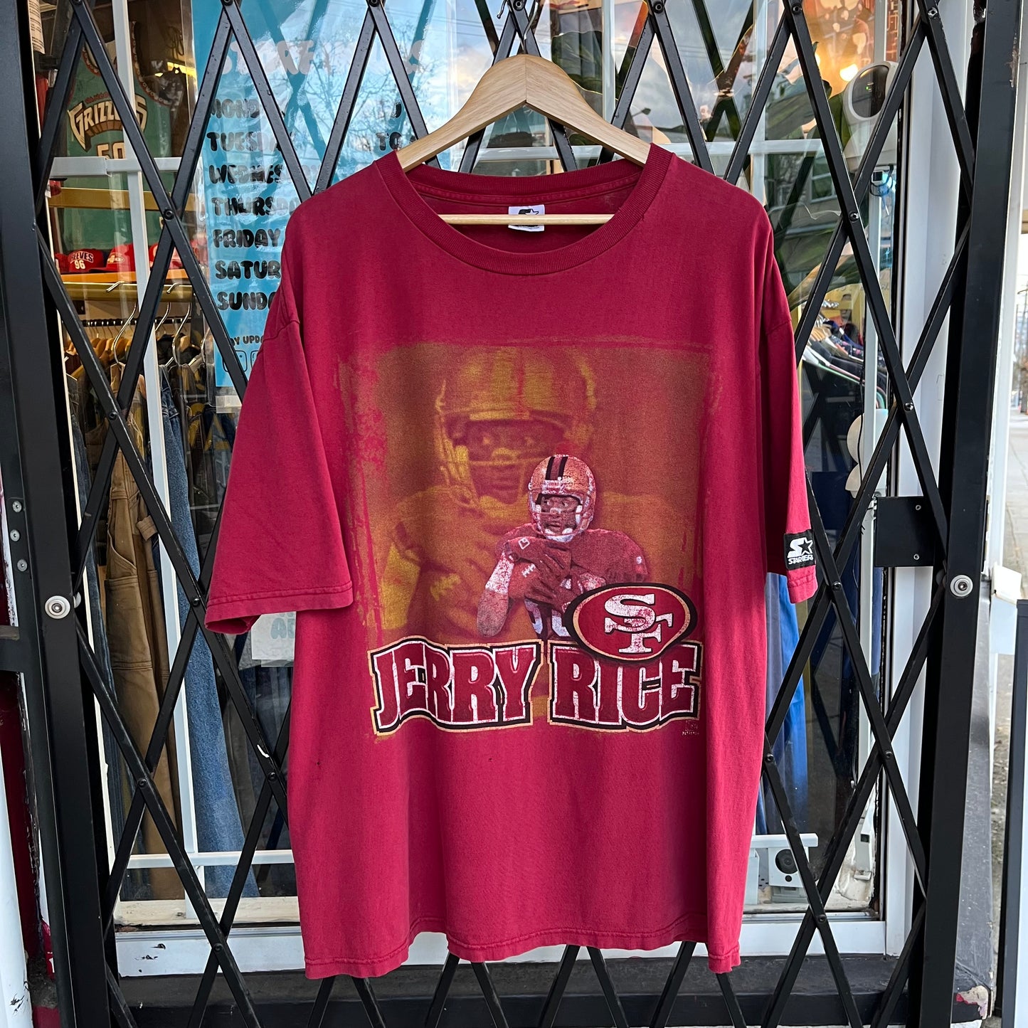Vintage Starter SF 49ers Jerry Rice Tee - Size XL