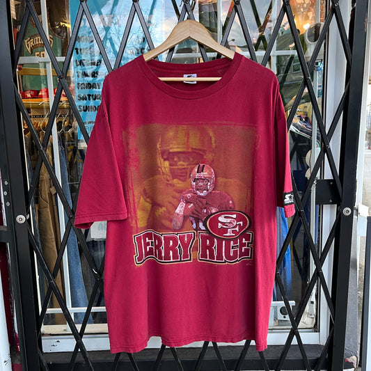 Vintage Starter SF 49ers Jerry Rice Tee - Size XL