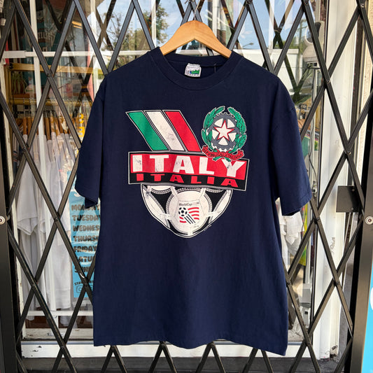 Vintage USA 94 World Cup Italy Tee - Size L