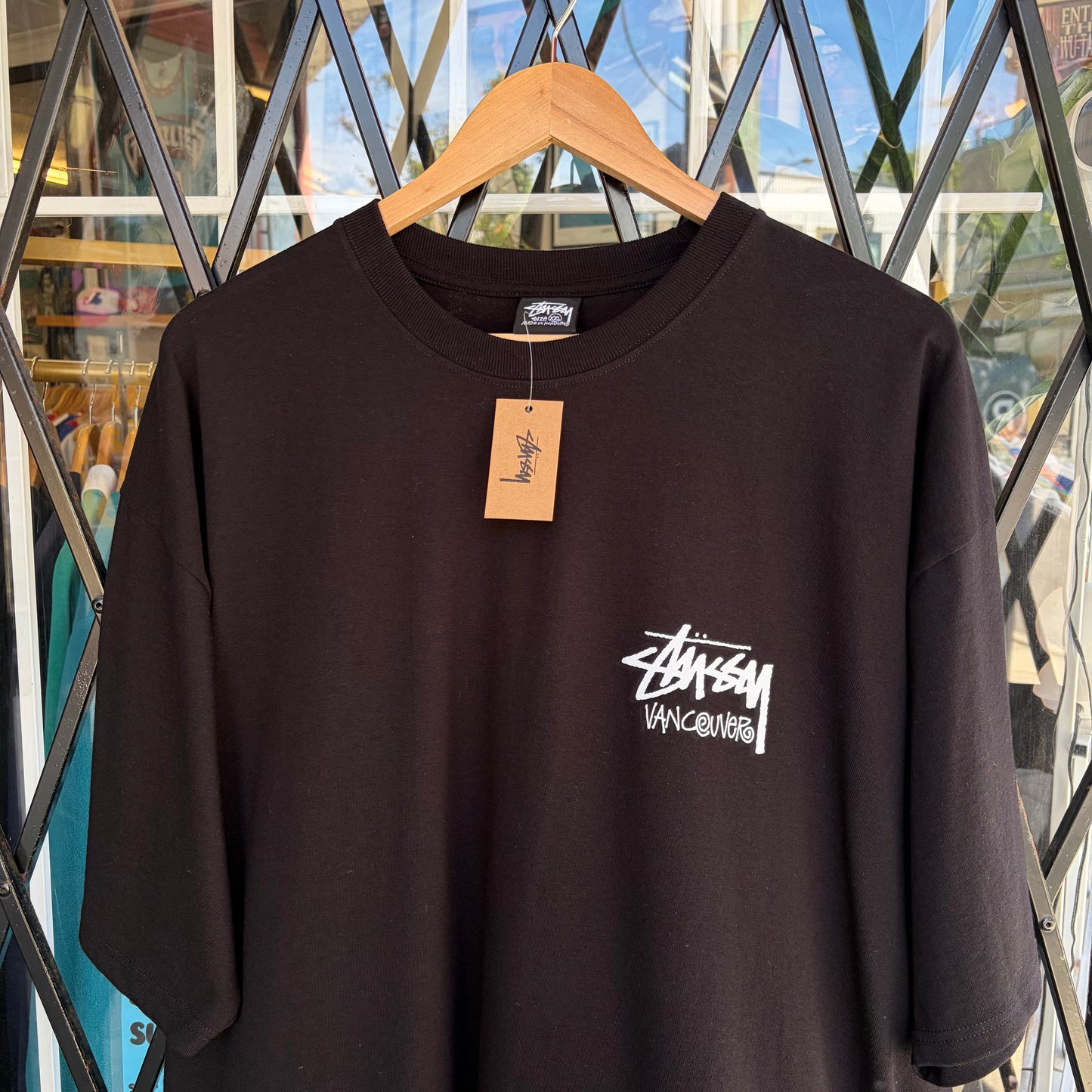 Stussy Vancouver Stock Tee Black - Size XXL