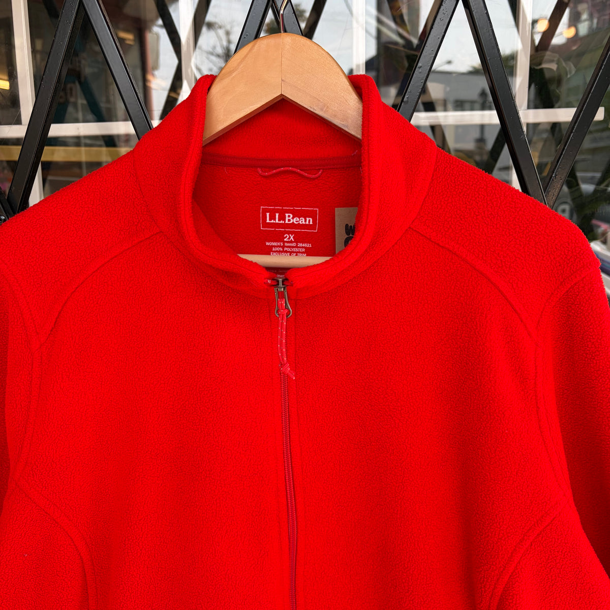 LL Bean Fleece Zip Up Jacket - Size Women’s XXL
