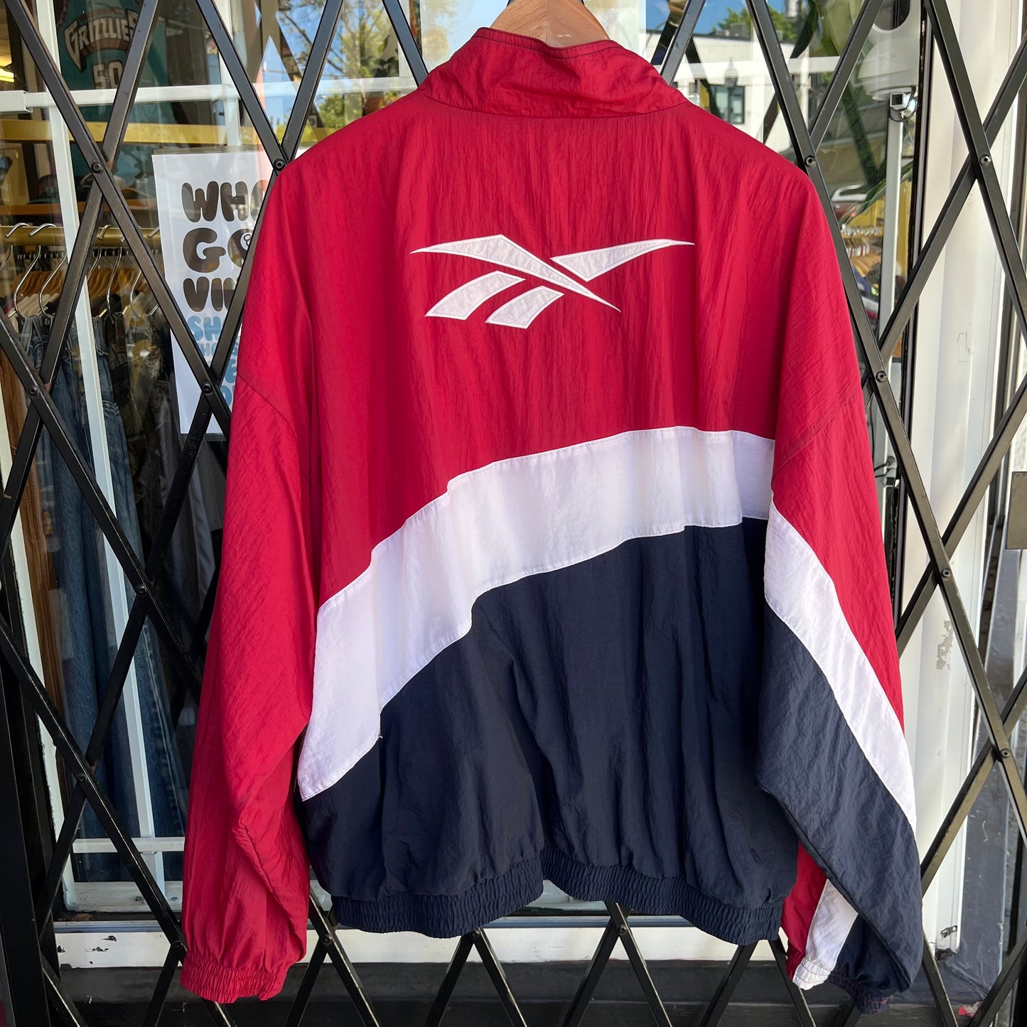 Vintage Reebok Windbreaker - Size XL