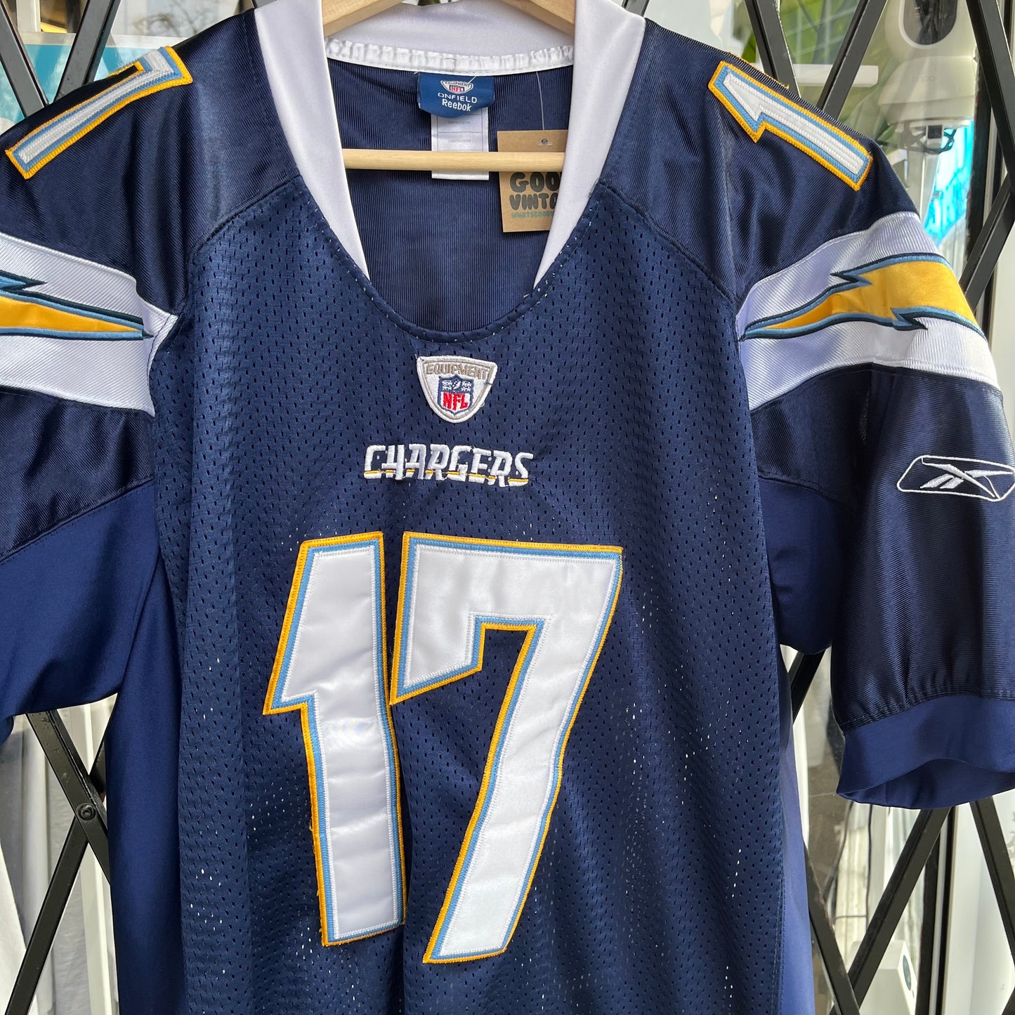 Vintage Reebok San Diego Chargers Philip Rivers Jersey - Size 48 (L)