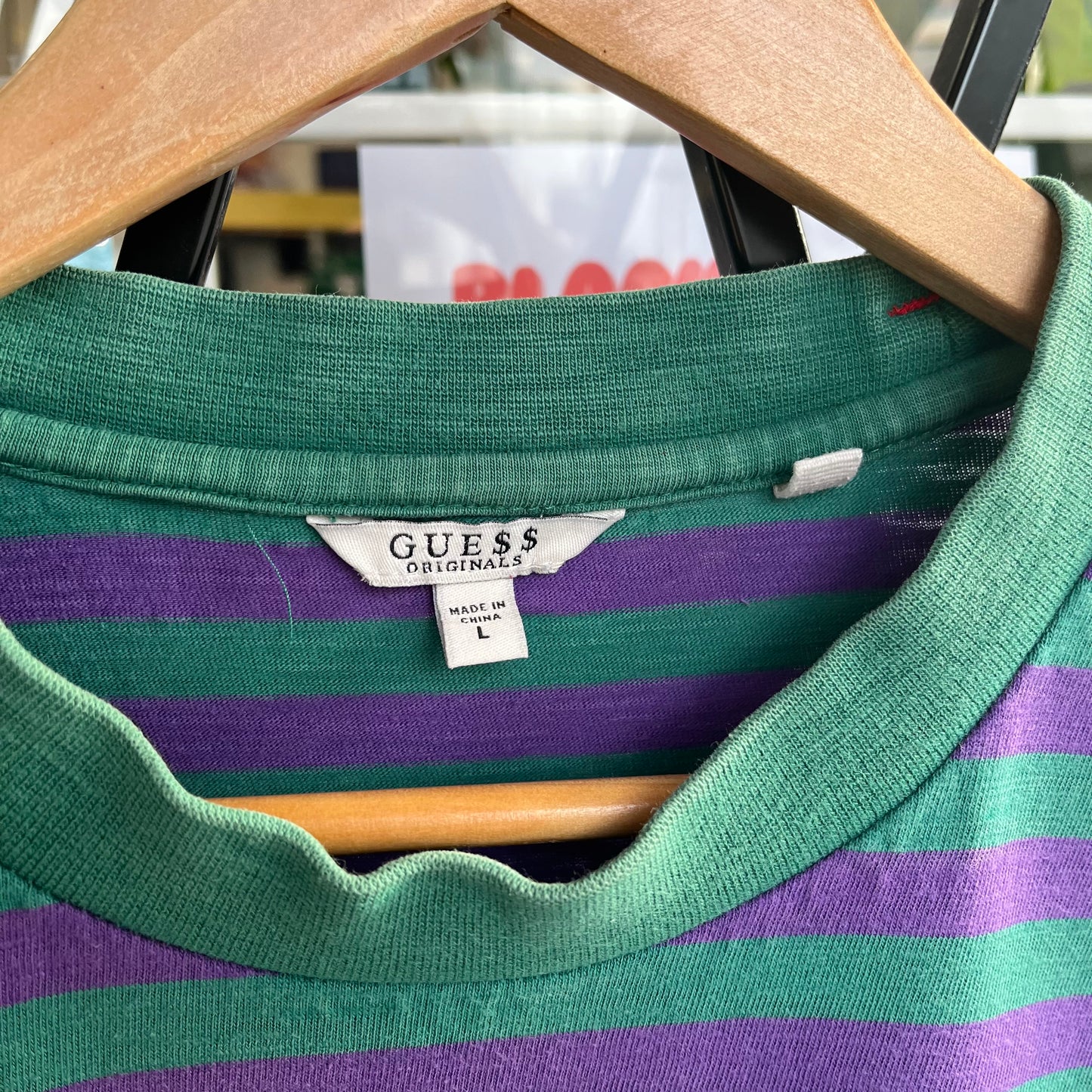 Guess x A$AP Striped Tee - Size L