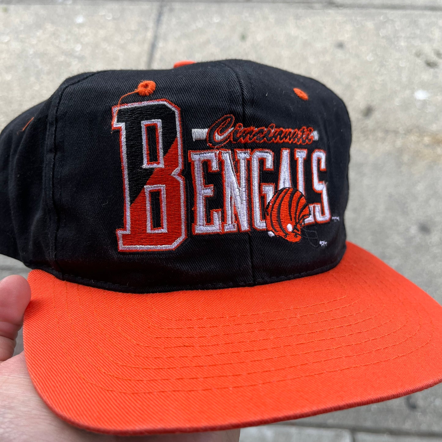 Vintage AJD Cincinnati Bengals Snapback
