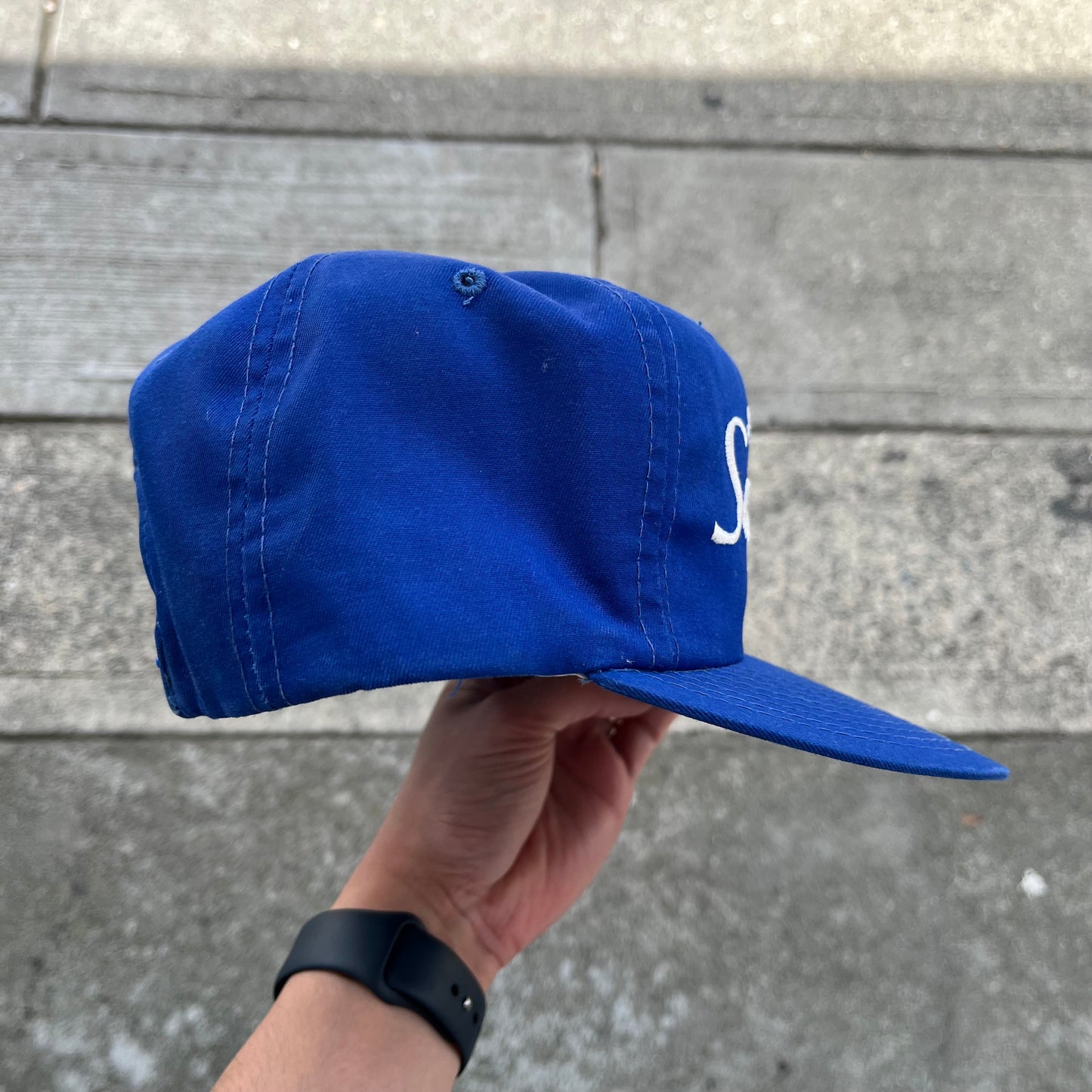 Vintage Seattle Seahawks Script Snapback