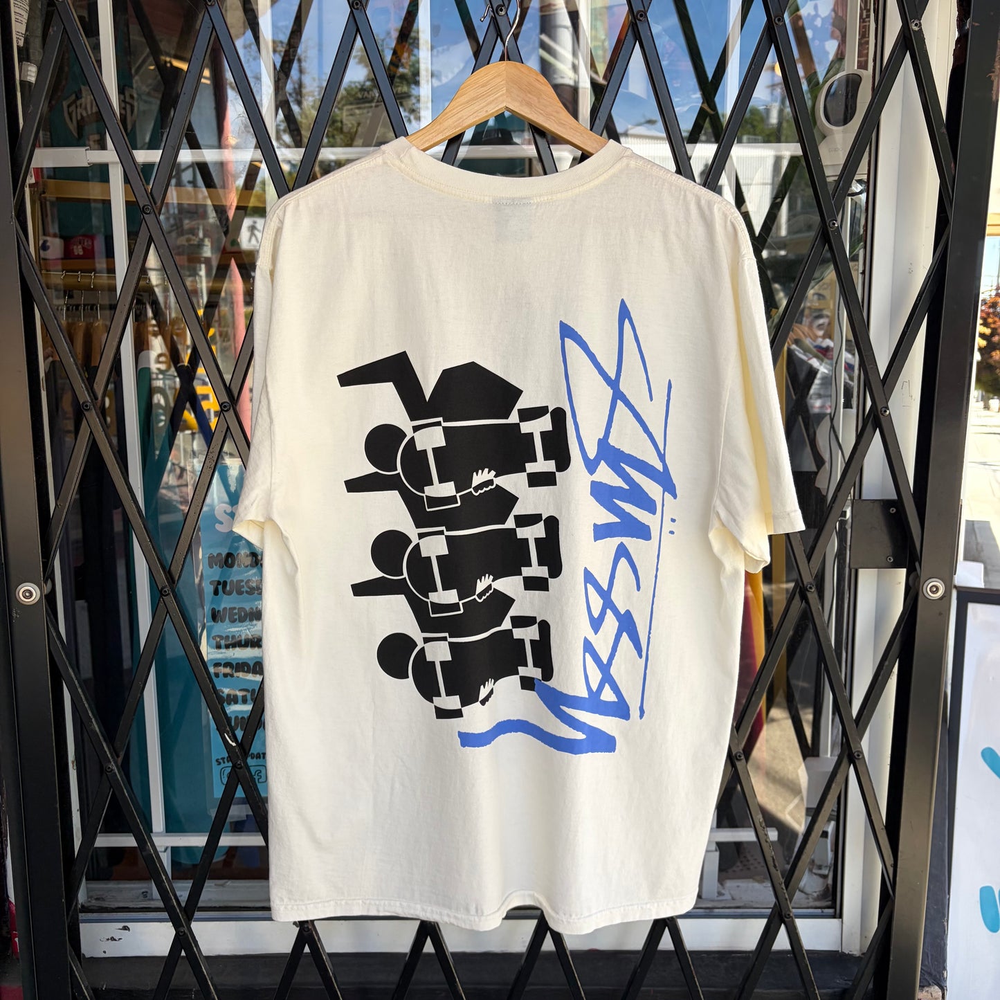 Stussy Skate Stack Tee Natural - Size L