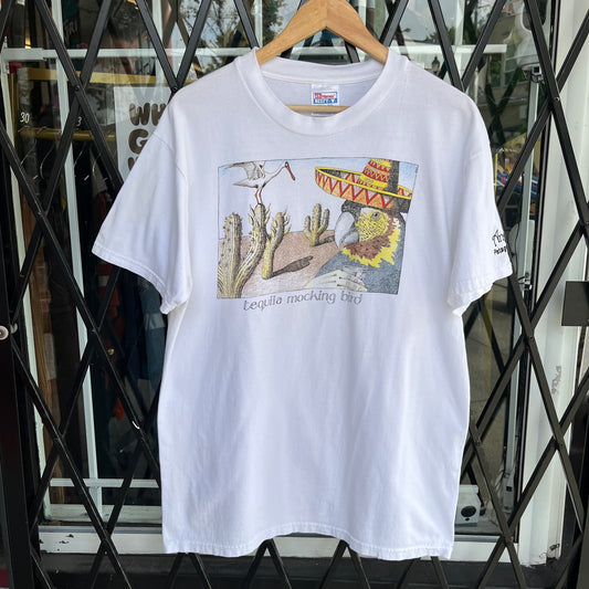 Vintage Tequilla Mocking Bird Parody Tee - Size L