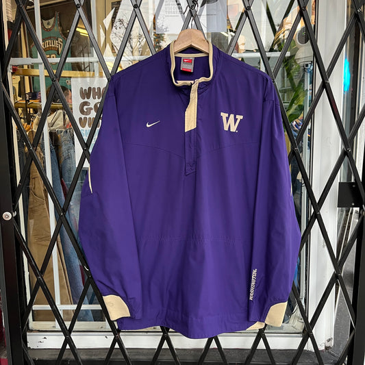 Nike Washington Huskies Pullover Windbreaker - Size M