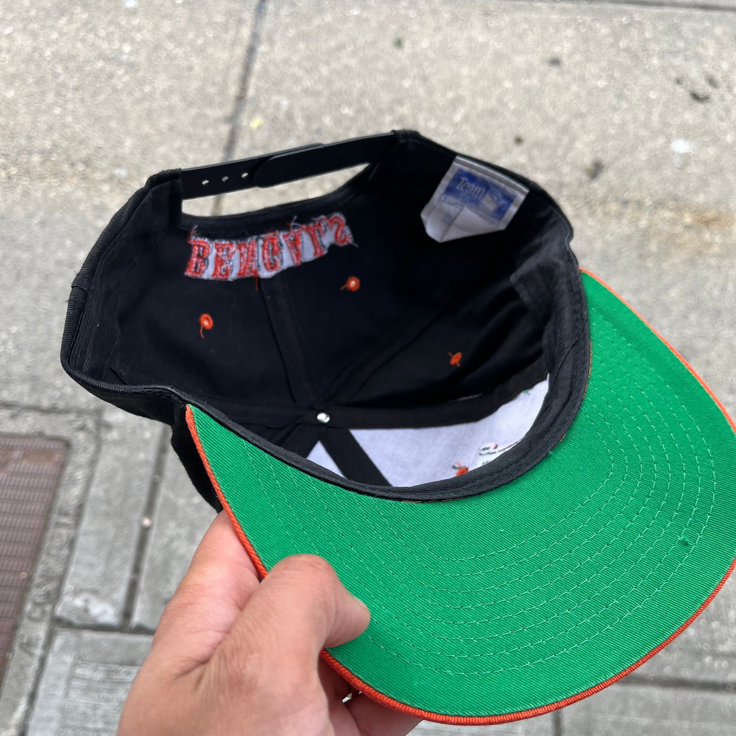 Vintage AJD Cincinnati Bengals Snapback