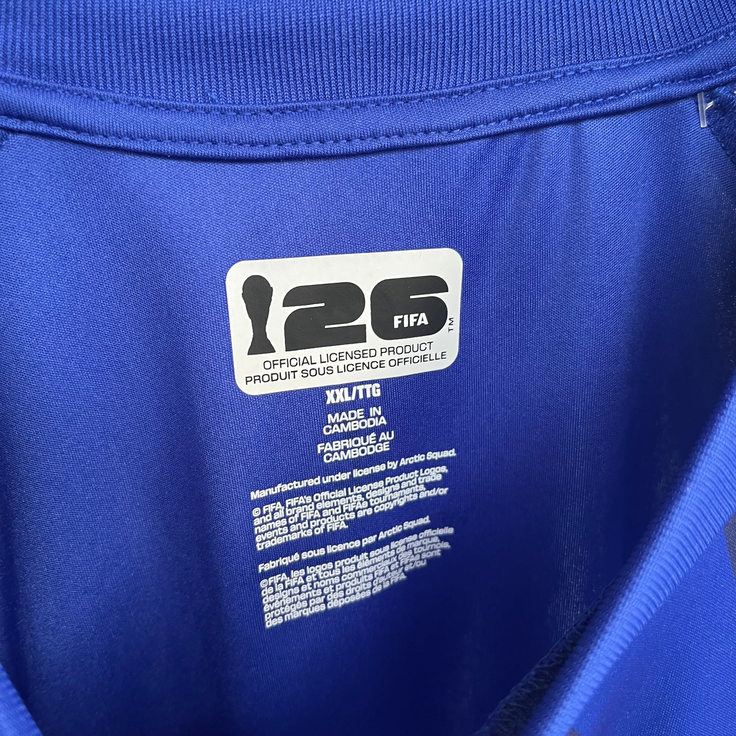 2026 FIFA World Cup France Jersey - Size XXL