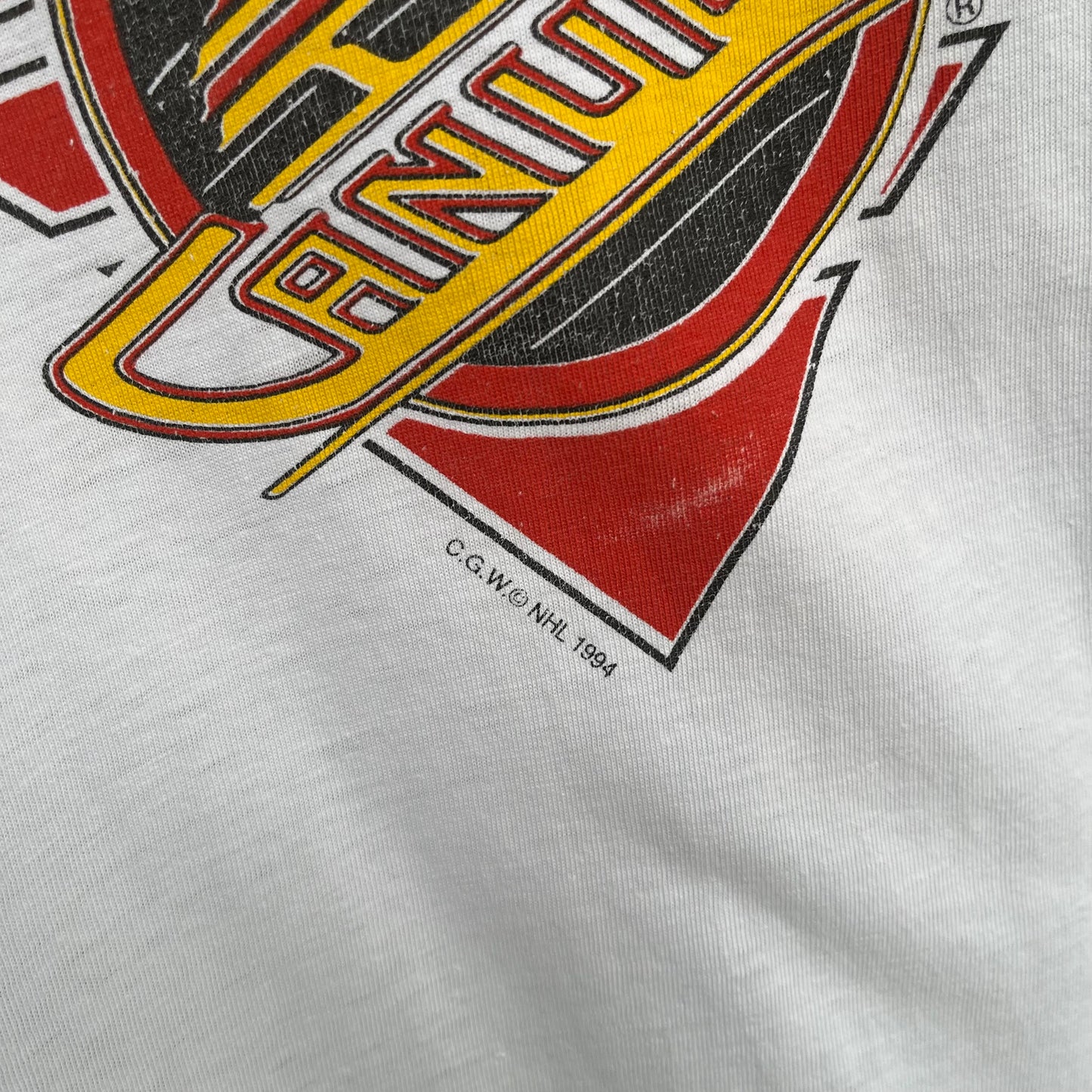 1994 Vancouver Canucks Tee - Size XL
