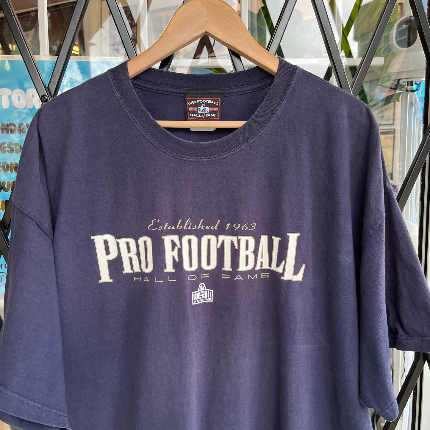 Vintage Pro Football Hall of Fame Tee - Size XXL