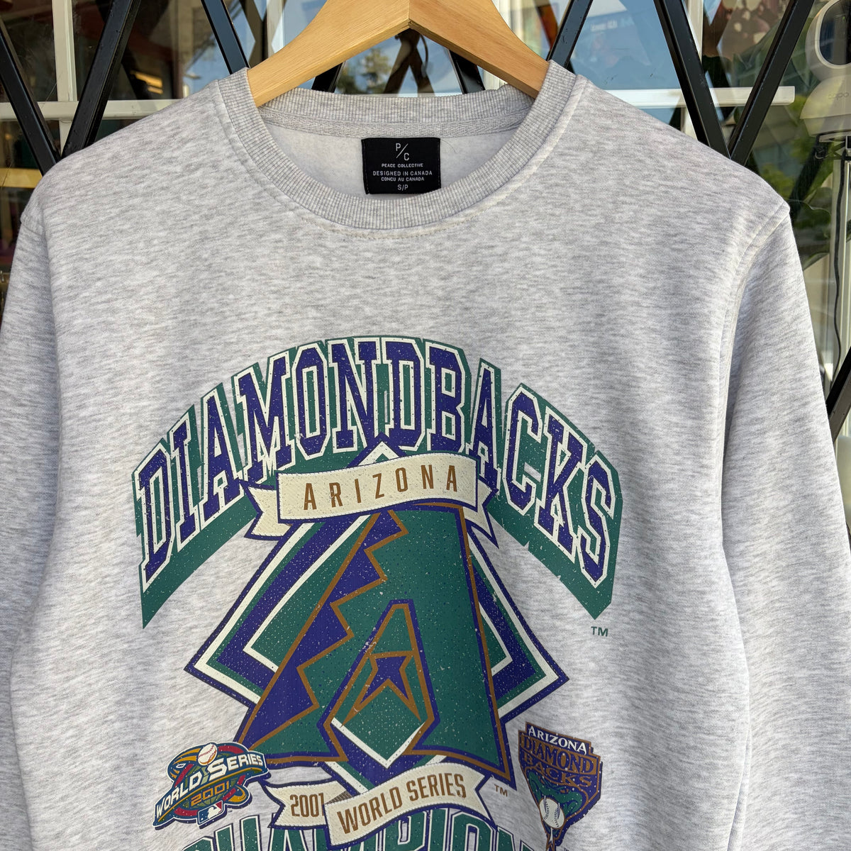 Peace Collective x Arizona Diamondbacks Retro Crewneck - Size S