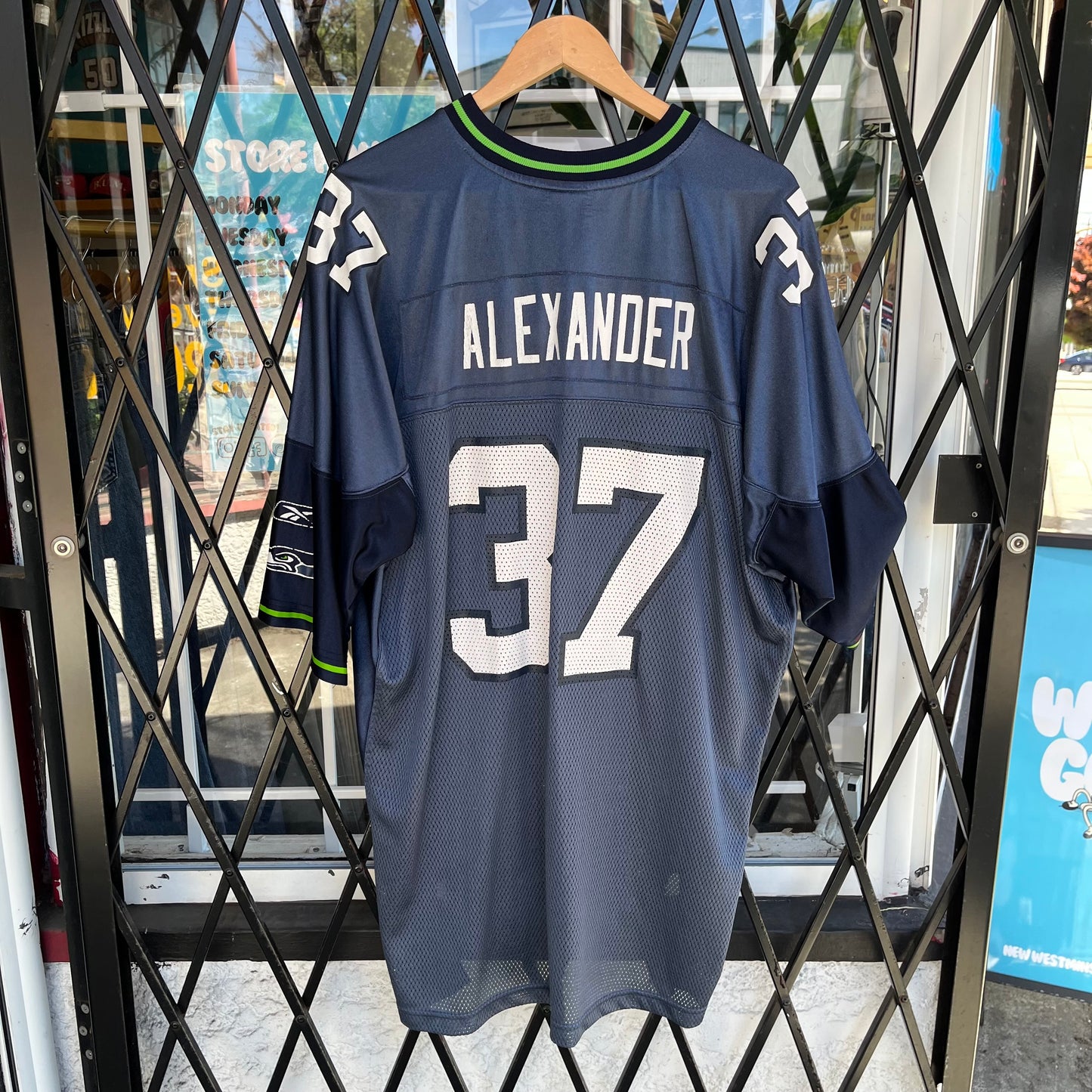 Vintage Seattle Seahawks Shaun Alexander Jersey - Size XXL