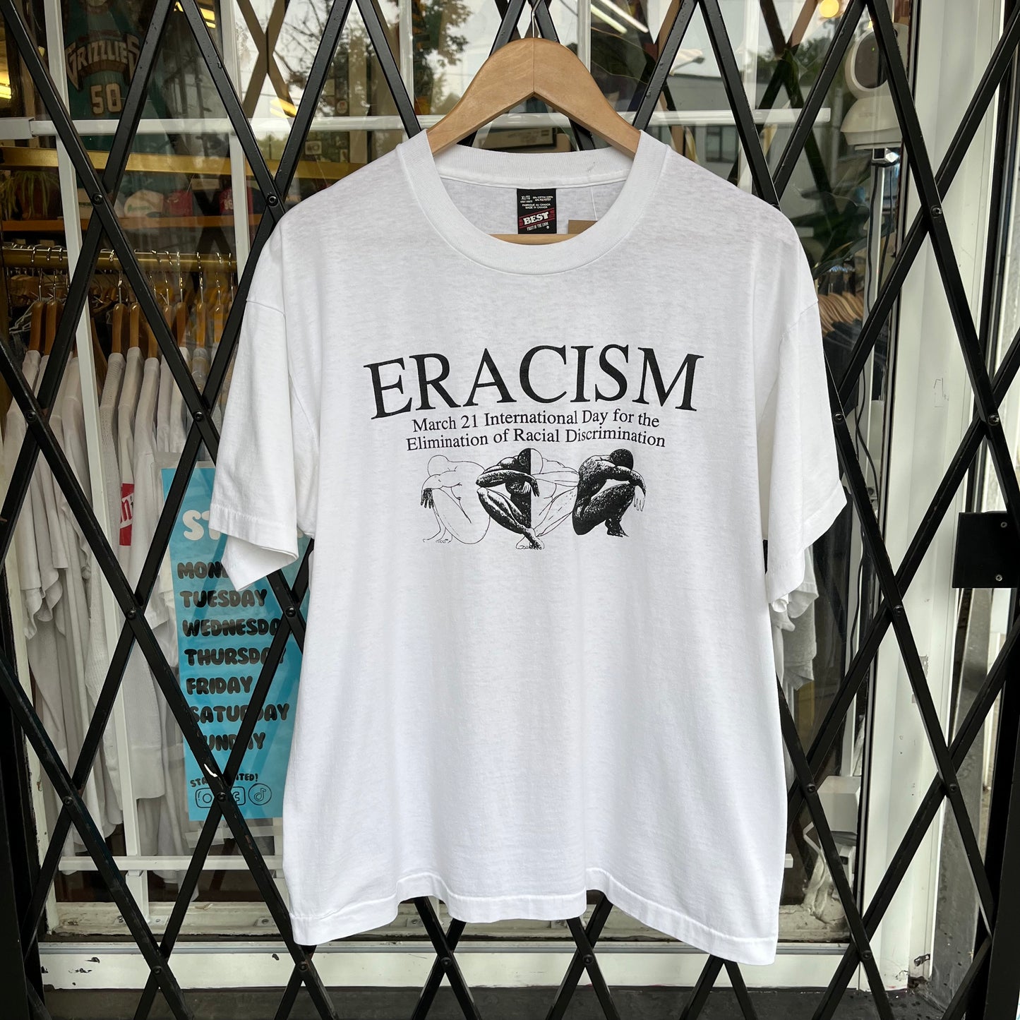 Vintage Eracism March Tee - Size XL