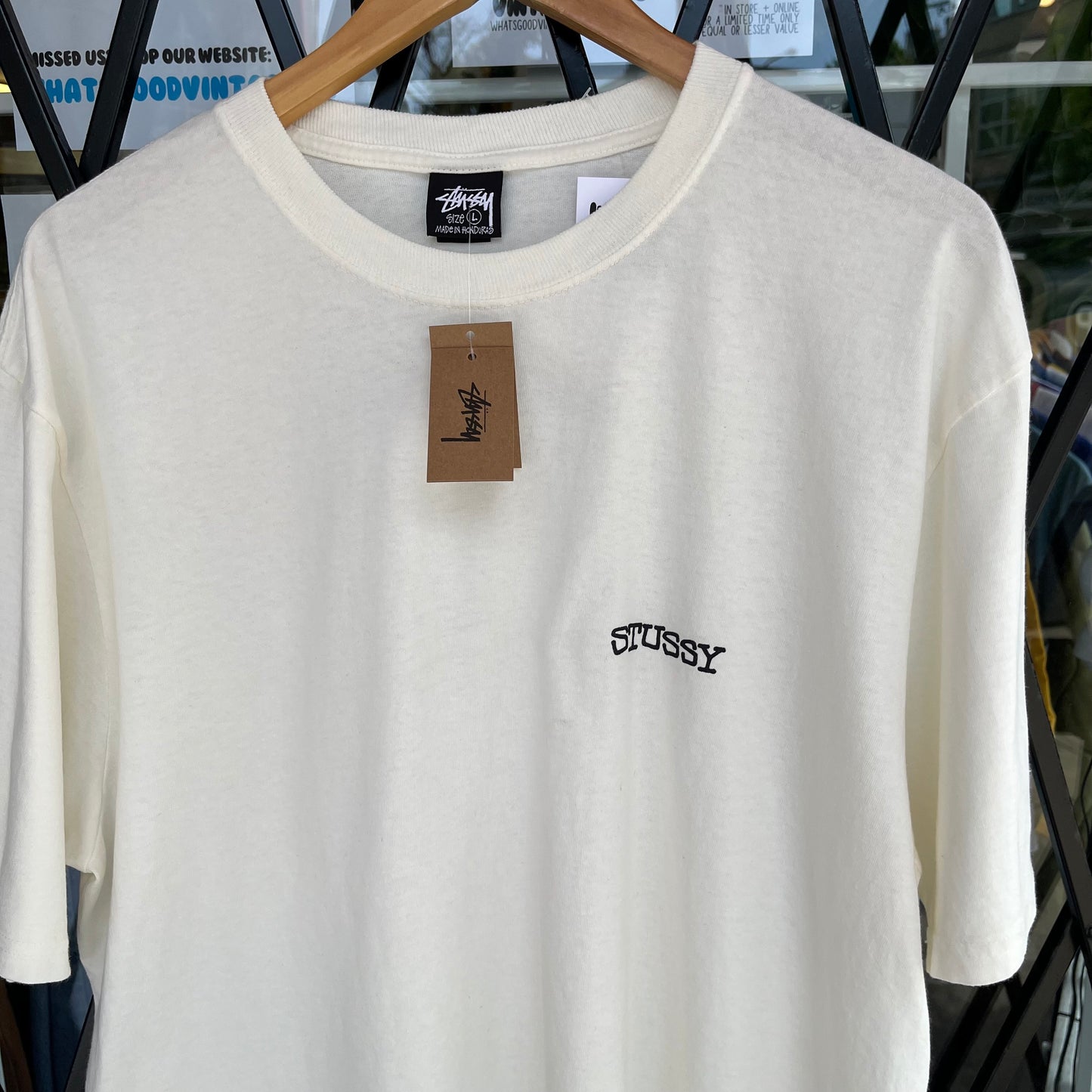 Stussy Jumbo Pig. Dyed Tee - Size L AS-IS