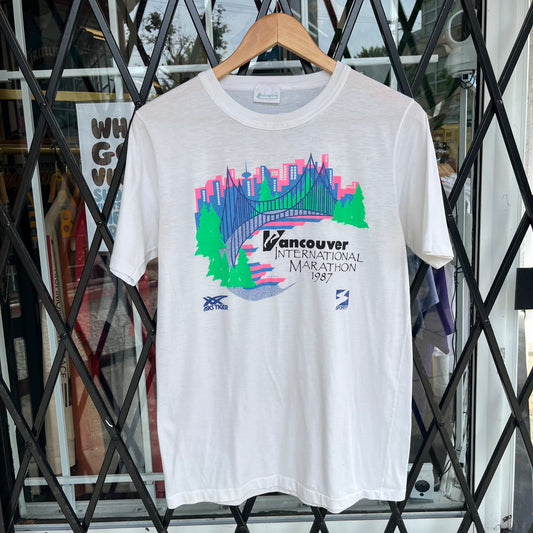1987 Vancouver International Marathon Tee - Size L