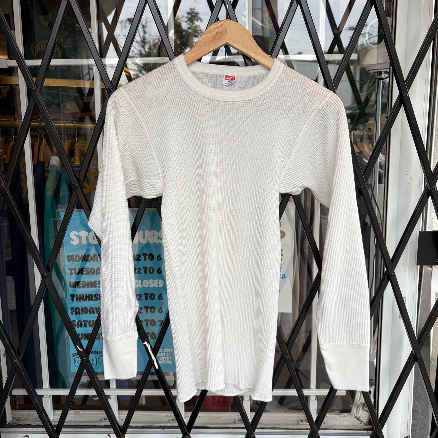 Vintage Hanes Thermal Long Sleeve - Size M