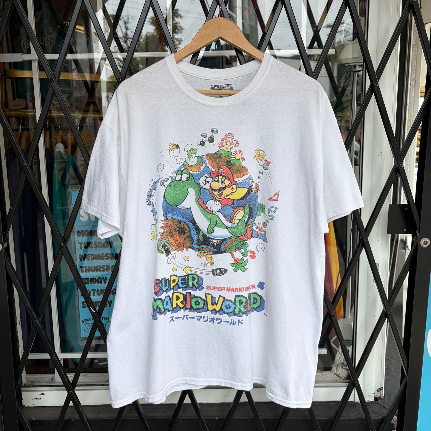 2018 Nintendo Super Mario World Tee - Size XL
